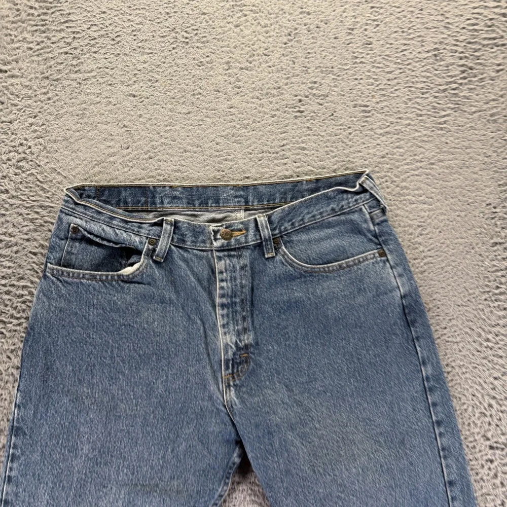 Wrangler Jeans Men's 34x30 Blue Cotton Denim Straight Streetwear Workwear Travel